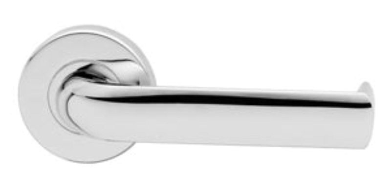 Lockwood Velocity 55mm Round Passage Set & L4 Lever No Latch Chrome Plate  VSR1/L4NLCP