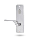 Lockwood 1904 Square End Plate with Turn & 41 Lever RH Satin Chrome 1904/41RSC - primehardware