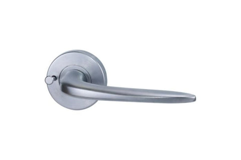 Lockwood Velocity 55mm Round Privacy Set & L1 Lever SC DP Satin Chrome VSR2/L1SCDP - primehardware