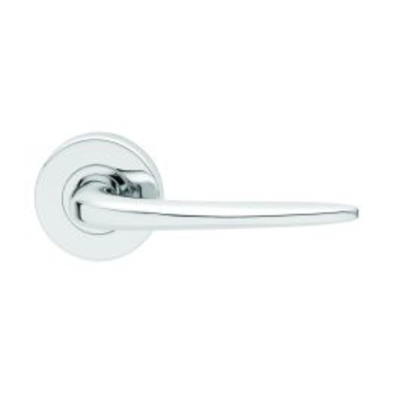 Lockwood Velocity Small Rose Square Trim Escutcheon CP - 1 Pair Satin Chrome  VSS6-TRIMCP