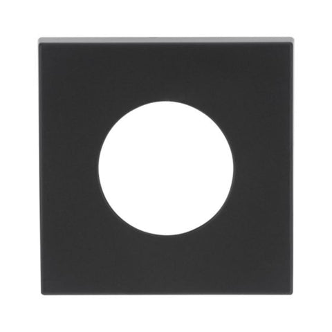 Lockwood Velocity Small Rose Square Trim Escutcheon MBK - 1 Pair Matt Black VSS6 - TRIMMBK - primehardware