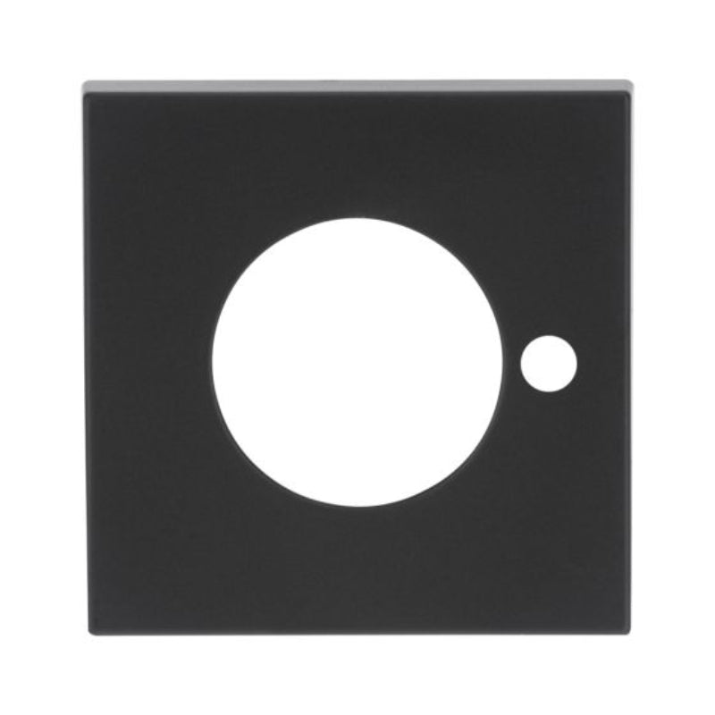 Lockwood Velocity Small Rose Square Trim Privacy MBK - 1 Pair Matt Black VSS2 - TRIMMBK - primehardware