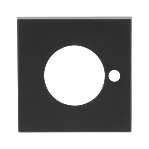 Lockwood Velocity Small Rose Square Trim Privacy MBK - 1 Pair Matt Black VSS2 - TRIMMBK - primehardware