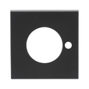 Lockwood Velocity Small Rose Square Trim Privacy MBK - 1 Pair Matt Black VSS2 - TRIMMBK - primehardware