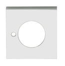 Lockwood Velocity Small Rose Square Trim Privacy SP - 1 Pair Satin Chrome Pearl VSS2 - TRIMSP - primehardware