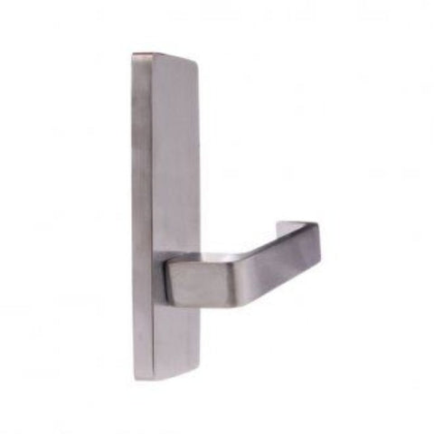 Lockwood 1809 Square End Plate With Fixed Lever 118 Satin Chrome 1809/118SC - primehardware