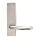 Lockwood 1809 Square End Plate & Fixed 166 Lever Polyester Powdercoat 1809/166PC - primehardware