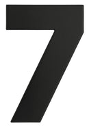 Superior Brass Architectural Numeral No.7 316 S/Steel Black 225mm "7" - primehardware