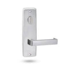 Lockwood 1904 Square End Plate with Turn & 47 Lever RH Satin Chrome 1904/47RSC - primehardware