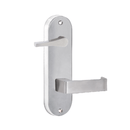Lockwood 2939 Round End Plate With Disabled Turn & 90 Lever Chrome Plate 2939/90CP - primehardware