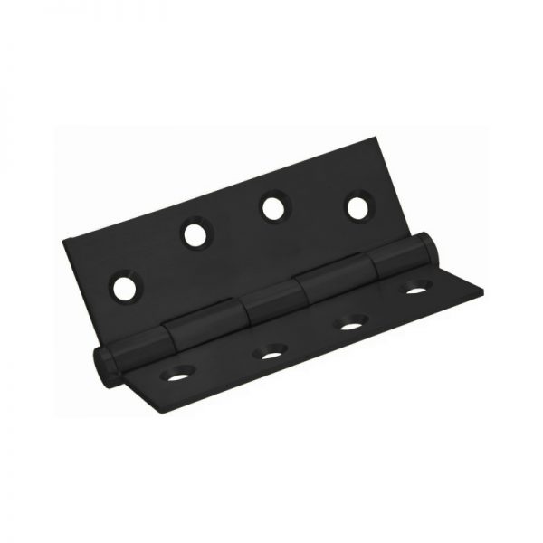 Zanda Matt Black Butt Hinge Loose Pin 100 × 75 × 2.5 Millimetre - primehardware