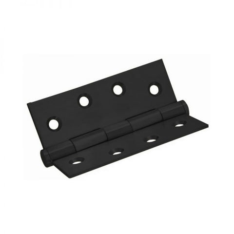 Zanda Matt Black Butt Hinge Loose Pin 100 × 75 × 2.5 Millimetre - primehardware