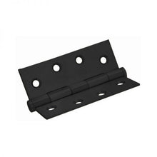 Zanda Butt Hinge Matt Black Loose Pin 100x75x2.5mm Fire Rated