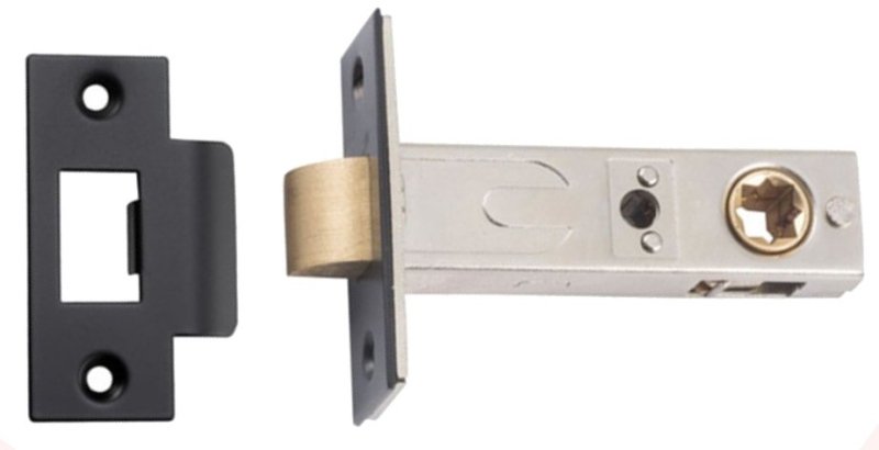 Austyle Tubular Latch Split Follower Black 60mm 59017 - primehardware