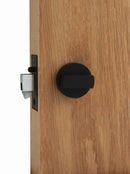 Austyle Sliding Door Self Latching Turn Snib Set Black (59042/59044) 59027 - primehardware