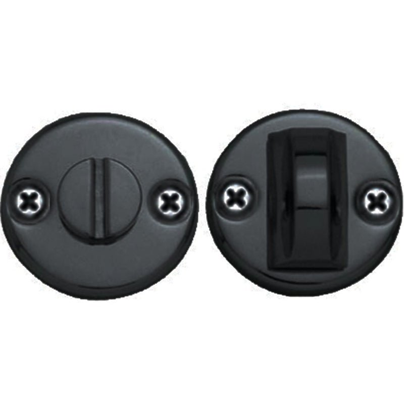 Austyle Privacy Turn Snib Round Black 35mm 59035