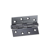 Zanda Door Hinges Matt Black 100x75x2.5mm Fixed Loose Pin and Bearing