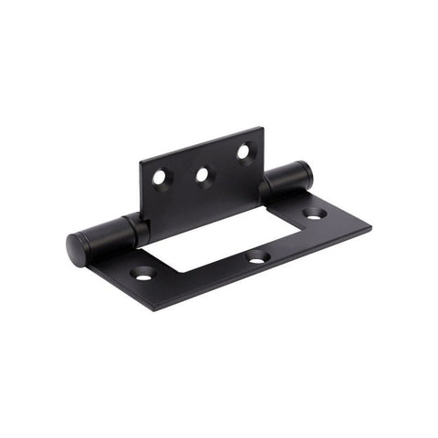 Zanda Fast Fix Bearing Door Hinge Matt Black 100 × 70 × 2.5 Millimetre - primehardware