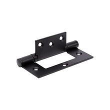 Zanda Fast Fix Bearing Hinge, Matt Black, 100x70x2.5mm, Timber/Aluminium Doors