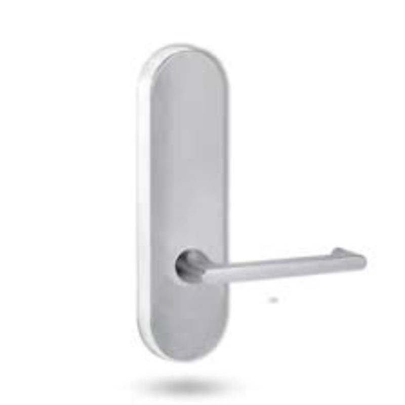 Lockwood 2805 Round End Plate With 118 Lever Polyester Powdercoat 2805/118PC