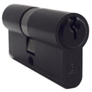 Austyle Euro Double Cylinder (C4) 3Pin Black 40mm 59140 - primehardware