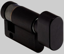 AUSTYLE Euro Single Cylinder Thumb Turn Black 39mm 59141