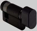Austyle Euro Single Cylinder Thumb Turn Black 39mm 59141 - primehardware