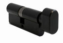 Austyle Euro Turn Snib Cylinder 5pin C4 Black 65mm 59145 - primehardware