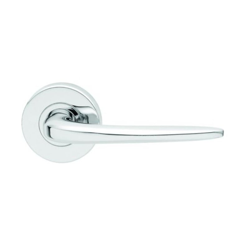 Lockwood Velocity 55MM Round Passage Set & L1 Lever SP DP Satin Chrome Pearl  VSR1/L1SPDP