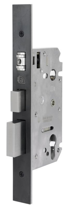AUSTYLE 304SS myLOCK Integrated Roller/Privacy/Dead Lock Black 60mm 59217