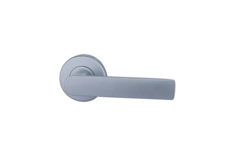Lockwood Velocity 55MM Round Passage Set & L3 Lever SP DP Satin Chrome Pearl  VSR1/L3SPDP
