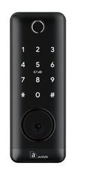 Austyle Digital Dead Bolt Set Black 170x65mm - primehardware