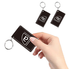 Superior Brass Swipe Card RFID Black 3 Pack Matt Black 50x30mm