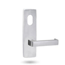 Lockwood 1809 Square End Plate & Fixed 90 Lever Polished Brass 1809/90PB - primehardware