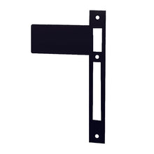 AUSTYLE Extended Striker Plate Matt Black 125mm  59841