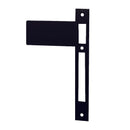 Austyle Extended Striker Plate Matt Black 125mm 59841 - primehardware