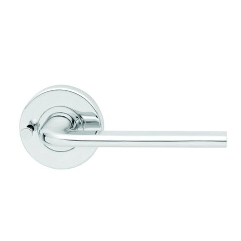 Lockwood Velocity 55MM Round Privacy Set & L4 Lever SP DP Satin Chrome Pearl VSR2/L4SPDP - primehardware