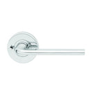 Lockwood Velocity 55MM Round Privacy Set & L4 Lever SP DP Satin Chrome Pearl VSR2/L4SPDP - primehardware