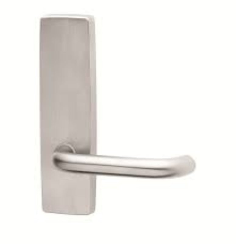 Lockwood 1809 Square End Plate & Fixed 97 Lever Polyester Powdercoat 1809/97PC