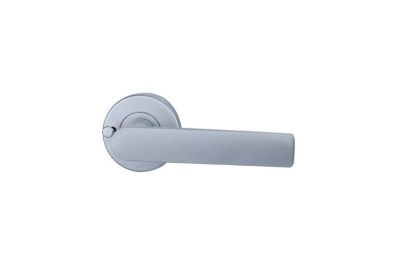Lockwood Velocity 55MM Round Privacy Set & L3 Lever SP DP Satin Chrome Pearl  VSR2/L3SPDP