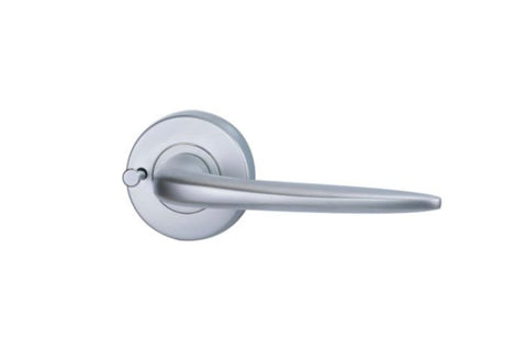 Lockwood Velocity 55MM Round Privacy Set & L1 Lever SP DP Satin Chrome Pearl VSR2/L1SPDP - primehardware
