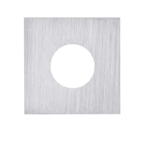 Lockwood Velocity Large Rose Square Trim Passage SC - 1 Pair Satin Chrome VES1 - TRIMSC - primehardware