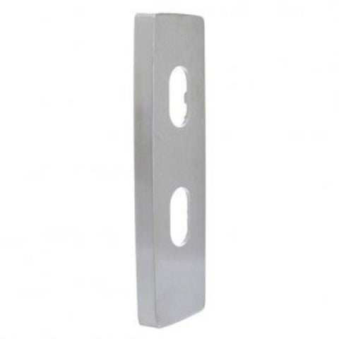 Lockwood 1810 Square End Plate With Two Cylinder Holes Polyester Powdercoat 1810PC - primehardware