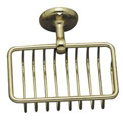 Superior Brass Wall Hung Soap Holder PB 120mm - primehardware