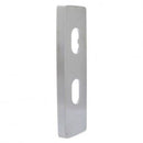 Lockwood 1810 Square End Plate With Two Cylinder Holes Satin Chrome 1810SC - primehardware