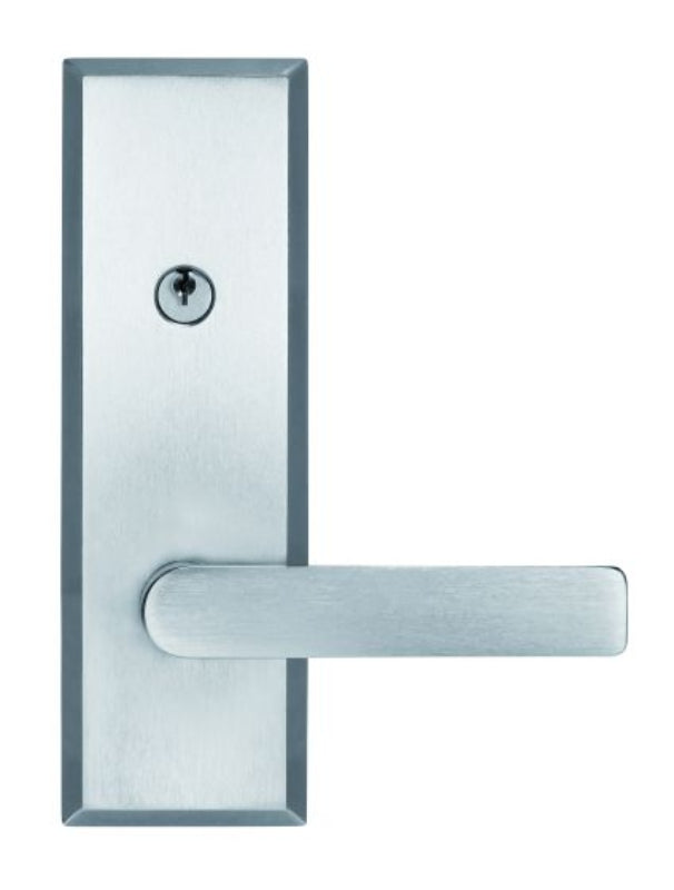 Lockwood Velocity Entrance Lock L3 SC No Cylinder Satin Chrome  VEL0/L3SCNOCYL