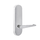 Lockwood 2805 Round End Plate With 133 Lever Satin Chrome 2805/133SC - primehardware