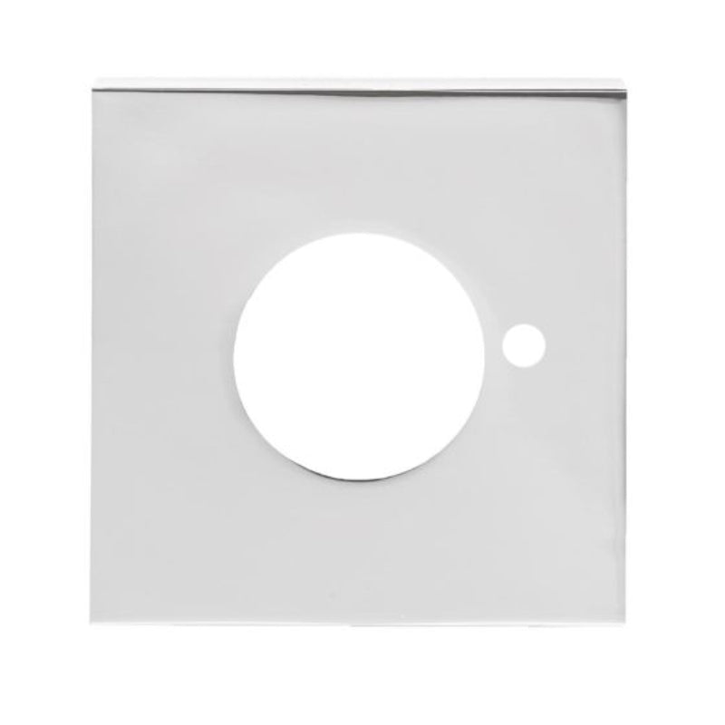 Lockwood Velocity Large Rose Square Trim Privacy CP - 1 Pair Chrome Plate  VES2-TRIMCP