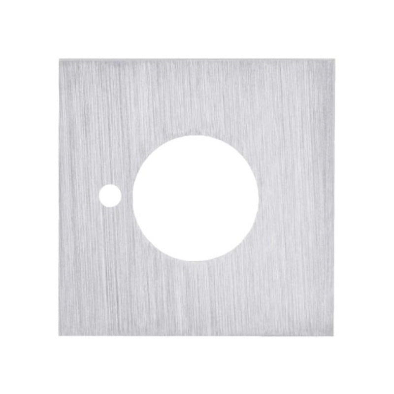 Lockwood Velocity Large Rose Square Trim Privacy SC - 1 Pair Satin Chrome VES2 - TRIMSC - primehardware