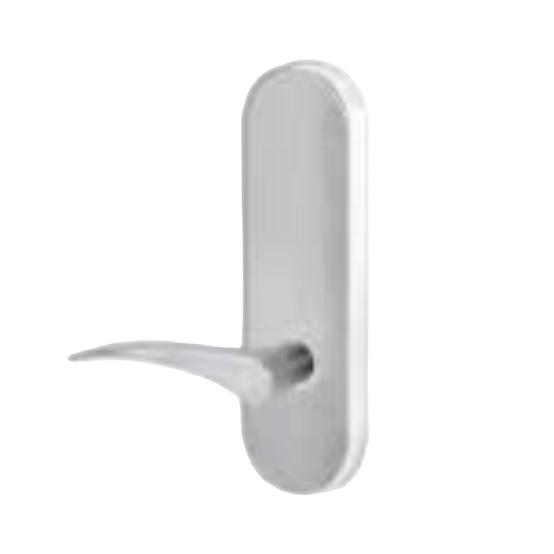 Lockwood 2805 Round End Plate With 153 Lh Lever Polyester Powdercoat 2805/153LPC